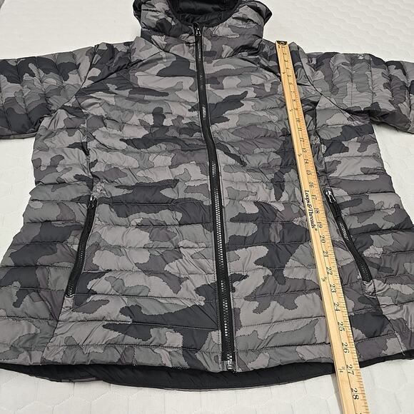 Columbia Womens Camo Powder Lite Hooded Jacket Sz 2XL Omni-heat Quilted Puffer - Picture 10 of 10